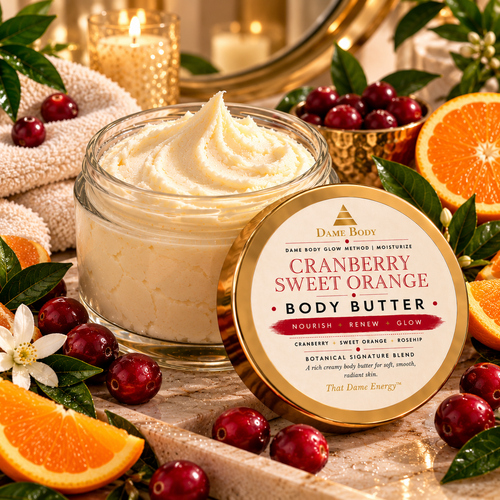 Cranberry + Sweet Orange Body Butter