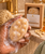 Dame Body Mini Botanical Soap Bar with creamy lather and water droplets