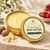 Sunscreen Butter gold tin with shea nuts, cocoa butter, raspberries and pomegranate