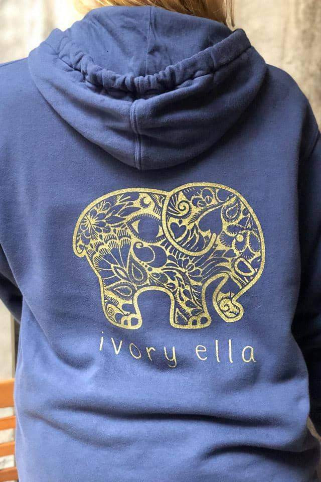 Ivory Ella Astro Paisley Hoodie Ivory Ella Astro Paisley Hoodie