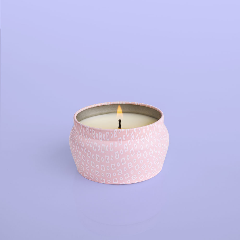 Volcano Printed Mini Tin Candle