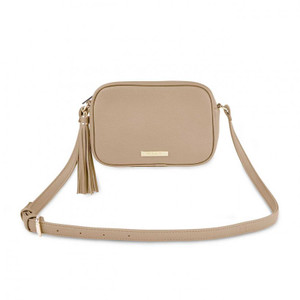We believe a crossbody should be two things: gorgeous and perfectly practical!
Our chic style, Sophia, is one of our favorites, with enough room to carry all your everyday essentials (pop in a wallet, keys and phone), an inside zip pocket (for your really precious must-haves), plus the most beautiful tassel detail, timeless taupe hue and gold-tone hardware. What's not to love? We believe a crossbody should be two things: gorgeous and perfectly practical!
Our chic style, Sophia, is one of our favorites, with enough room to carry all your everyday essentials (pop in a wallet, keys and phone), an inside zip pocket (for your really precious must-haves), plus the most beautiful tassel detail, timeless taupe hue and gold-tone hardware. What's not to love?