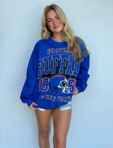 Buffalo Royal Retro Print Sweatshirt