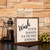 Wash Your Hands Ya Filthy Animal Funny Bathroom Sign. All our signs are build into a wooden box frame with a rustic touch. Signs are hung directly off the frame. Made in the USA.

Dimensions
10" l x 10" w x 2" h

Weight
1.2 lb