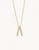 LEAN ON ME: I will laugh with you, sit with you, cry with you and love you through this journey. Wear this necklace and know that I am right by your side.

Our 18 KT, Gold-Plated Jewelry glimmers in the glint of the bright sun, just like you. There are moments in a every mermaid's life where she will swim through rough waters. Our new Stronger themed Sea La Vie Necklaces embrace these opportunities for growth with inspiring tokens of courage, friendship and beautiful determination to carry her through the storm. Simple and understated, each icon symbolizes encouragement to rediscover your strength, to find your lighthouse and to believe in yourself as much as we believe in you, love!

DETAILS
18 KT Matte Gold-Plating
Lobster closure
Length: 16 in. chain with 2 in. extensions
Crystal Gems
