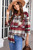 Get in on the hottest trend of the year with the Shacket (that is a shirt / jacket in case you were wondering). These heavier weighted flannels serve perfectly as a light jacket when needed and are oh so warm as a shirt when you want something cozy to pop on. Great button down design looks great opened over a pair of shorts on cool spring days and is made perfectly for a buttoned up look on cold winter nights. Oversized fit.
