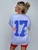 Buffalo Patchwork Crewneck  Sweatshirt
