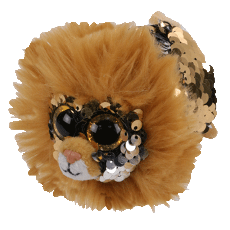 The royalest roar around, Regal is ready to shine! With his new shimmering sequin look, the king of the jungle is the coolest cat on the block. This Teeny Ty is the cutest lion around!
Birthday:
December 8
This lion features color-changing reversible sequin fabric
With a quick swipe of your hand, change from glitz to glam!
Perfect for your little prince or princess
The cutest lion in town!
Includes official Ty Heart with birthday
Surface clean only
4 in ( cm )