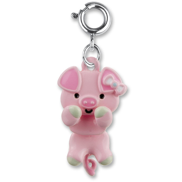 Pig Charm to accesorize your charm bracelet that moves