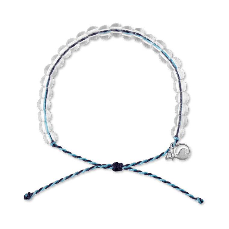 Purchasing this product pulls one pound of trash from the ocean
Pull a pound for whales

DESCRIPTION

Even after decades of protection, 6 out of the 13 great whale species are classified as endangered or vulnerable due to threats like plastic pollution, bycatch, and captivity. When you purchase the Whale Beaded Bracelet, you’ll pull a pound of trash from the ocean, rivers, and coastlines while raising awareness about the actions we can take to protect these magnificent creatures.

FEATURES

Every bracelet purchased funds the removal of one pound of trash from the ocean, rivers, and coastlines
Cord manufactured in China from 100% certified post-consumer recycled plastic bottles, including less than 5% reclaimed ocean plastic
Clear beads are manufactured in China from 95% certified post-consumer recycled glass bottles, including less than 5% reclaimed ocean glass
4ocean charm manufactured in China from 95% recycled stainless steel
Hand assembled by artisans in Bali
Unisex, waterproof, adjustable design
Includes "1LB" vinyl decal
Component manufacturing process and recycled content are audited and verified by GreenCircle (see certification)