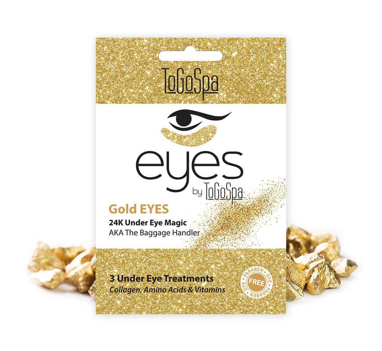 24K Under Eye Magic


Micro-Infused Collagen Gel Masks with Marine Plant Collagen, Hyaluronic Acid, Aloe Vera, Vitamins C & E, Amino Acids and 24K Nano Gold to reverse the signs of aging and leave eyes luminous.

Gold EYES provide anti-aging benefits that are especially good for old, tired eyes. This formula is perfect for fine lines, bags, and those who need a little sparkle.

With just one 15-20 minute application, you will see improved elasticity, texture and overall appearance of the skin below the eye.