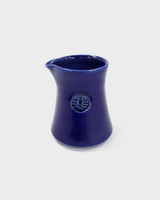 Kelly Pottery, Short Glazed Blue Ceramic Coffee Pot