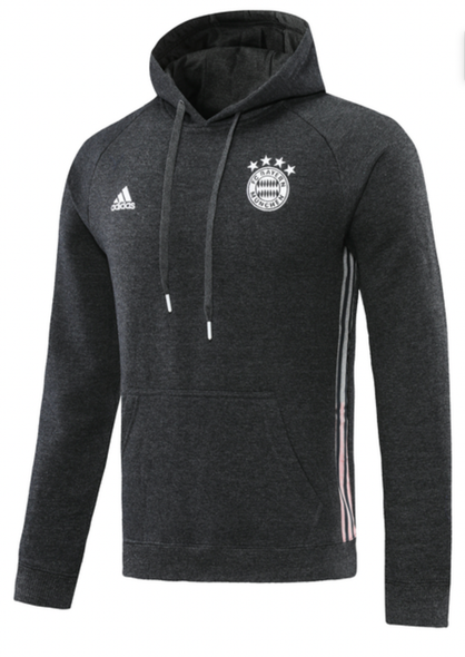 Bayern Munich 21/22 Men's Gray Hoodie