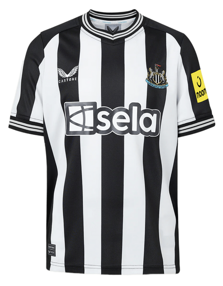 ISAK #14 Newcastle United 23/24 Kid's Home Shirt and Shorts - PL Font