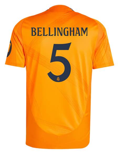 BELLINGHAM #5 Real Madrid 24/25 Authentic Men's Away Shirt