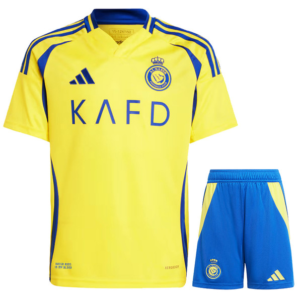 Al-Nassr 24/25 Kid's Home Shirt and Shorts