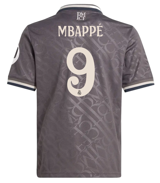 MBAPPÉ #9 Real Madrid 24/25 Kid's Third Shirt and Shorts