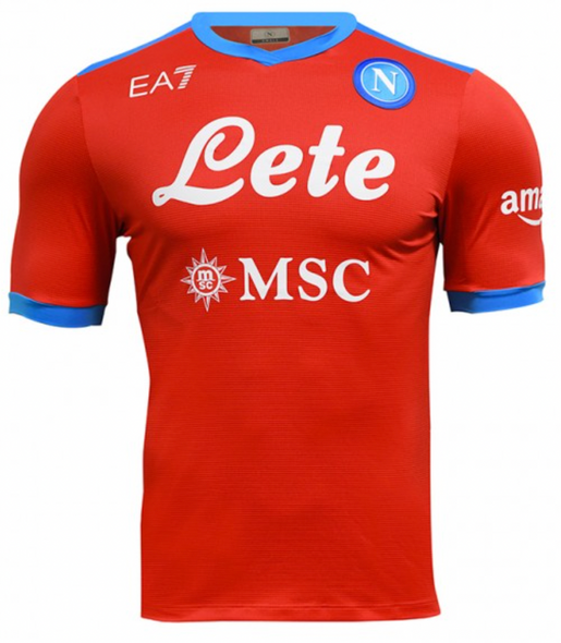 SSC Napoli 21/22 Stadium Men's Fourth Shirt