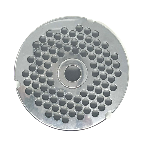 Size 32 Meat Grinder Plate, Hubbed, 10 mm Thickness