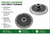 Size 32 Meat Grinder Plate, Hubbed, 10 mm Thickness