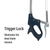 19" Stainless Steel Butcher Hand Meat Saw