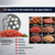 Size 22 Reversible Meat Grinder Plate, 1/2" (12.7mm) Hole Size