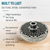 #32 Meat Grinder Plate, Hubbed, D2 Steel, 15 mm Thickness