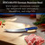 SoftBlu, Kitchen, Knife, German, X50CrMoV15, Stainless Steel, Non-Slip, Soft Grip, Handle, For Home, Professional Use, 10 inch, breaking, curved