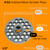 Size 32 Meat Grinder Plate, Hubbed, 10 mm Thickness