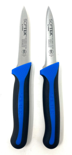 Softek paring knife, German steel blade, 3.25 inch, 8cm