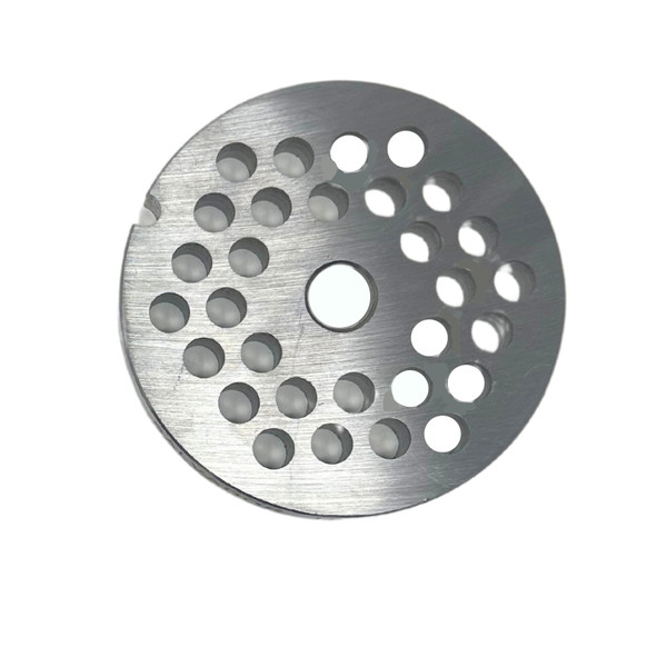 Size 12 Reversible Meat Grinder Plate, 1/4"(6mm) Hole Size