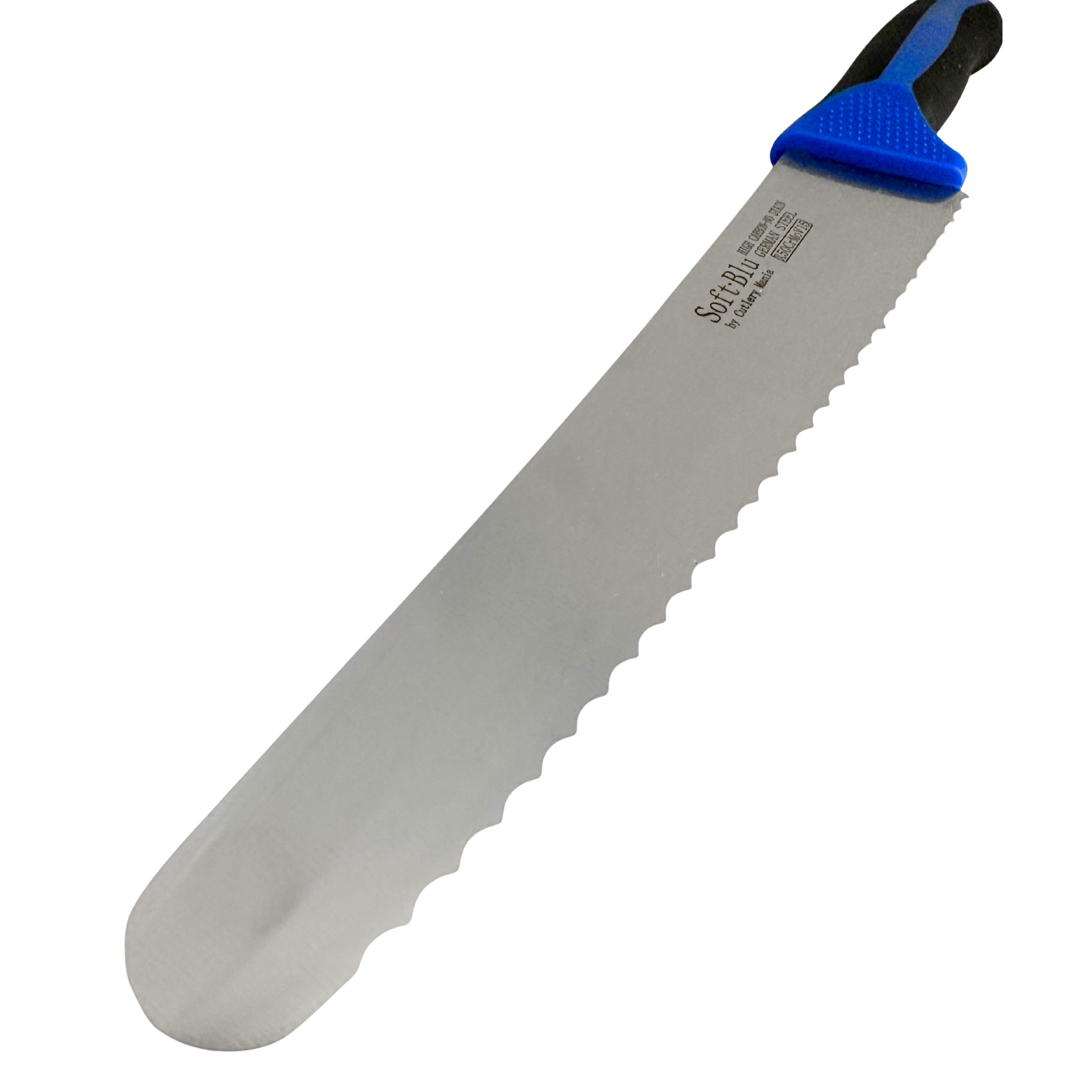 CutleryMania 10 inch serrated bread knife for clean slicing through artisan bread and crusty loaves