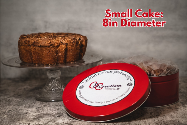 Small Coffee Cake in Gift Tin