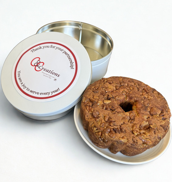 Large Coffee Cake in Gift Tin