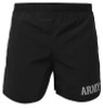 Black & Gray Army PT Shorts, Military Physical Training Jogging Running Exercise