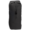 Black Heavyweight Cotton Canvas Deluxe Top Loader Gym Travel Duffle Bag