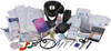 200 Pcs Emergency Medical Trauma Kit Carry Bag & First Aid Supplies Full Stocked