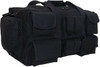 Black Canvas Tactical Multi Pocketed Gear Bag Shoulder Carry Bag