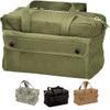 Canvas Tool Bag Brass Zipper Military Tote Army Heavy Duty Storage Carry Handle