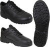 Black Athletic Oxfords Tactical Leather Utility Shoes Work Duty Uniform Soft Toe