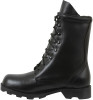 Black Speedlace Combat Boots 10" Leather Military Tactical Army Rubber Sole