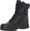 Black Side Zipper Composite Toe 8 Inch Tactical Boots