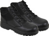 Black Forced Entry Tactical Mid Top Composite Toe Boots 6" Slip Resistant