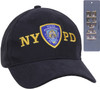 Official NYPD Emblem Cap, Navy Blue Gold New York Police Department Licensed Hat