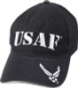 Navy Blue USAF US Air Force Adjustable Deluxe Baseball Hat Cap