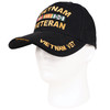 Black Vietnam Veteran Deluxe Low Profile Baseball Hat Cap