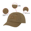 Tactical Operator Cap Adjustable Military Contractor Army Patch Camo Hat