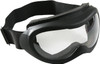 Black Windstorm Tactical Desert Storm Padded Eyewear Goggles Anti Fog & Scratch