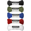 5 Pack - 550LB 100% Nylon Paracord 7 Strand Parachute Cord Rope 500 Feet