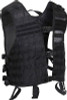 Black Lightweight Military Tactical MOLLE Adjustable Mesh Utility Vest
